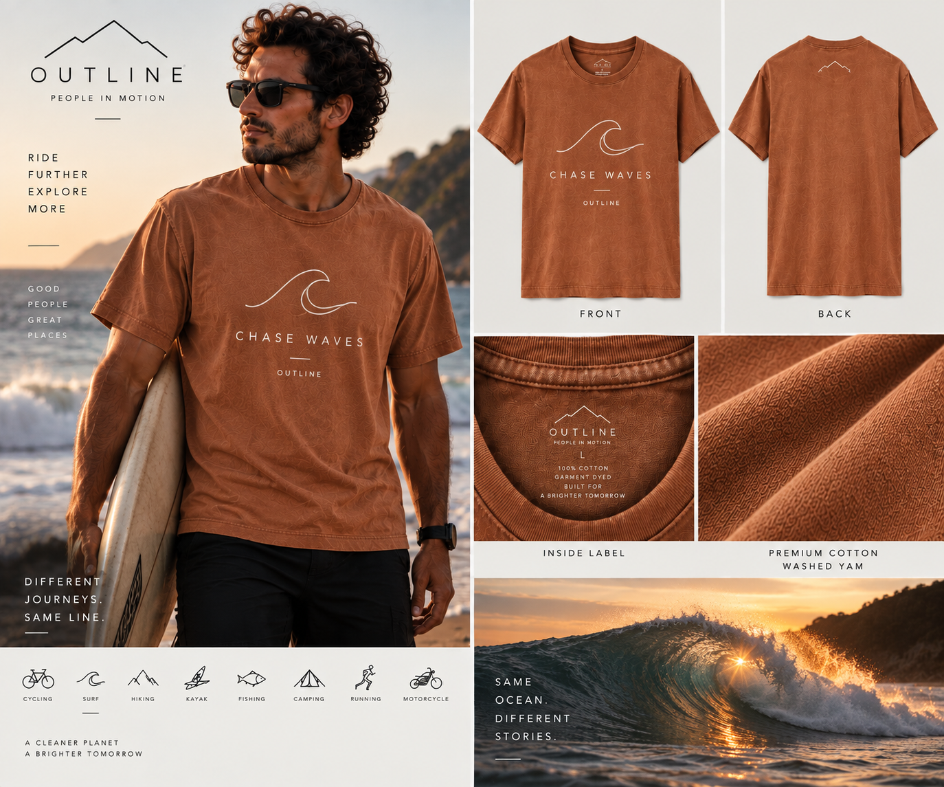 Surf Tee — Yam